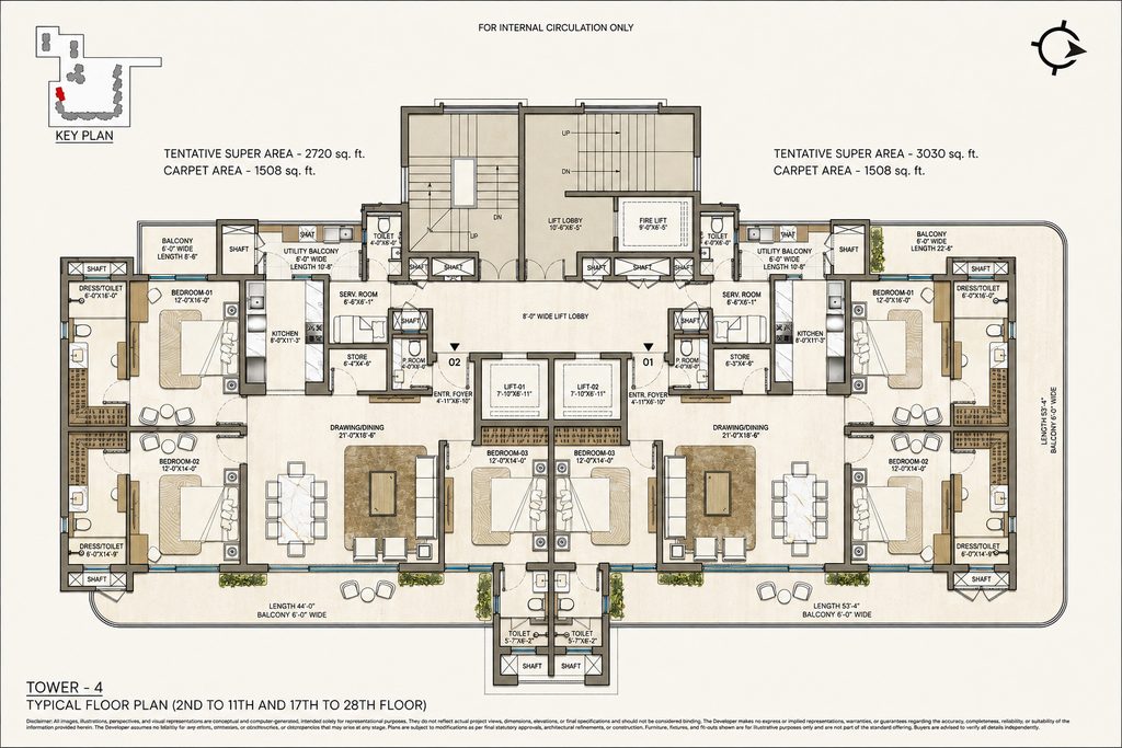3+1 bhk